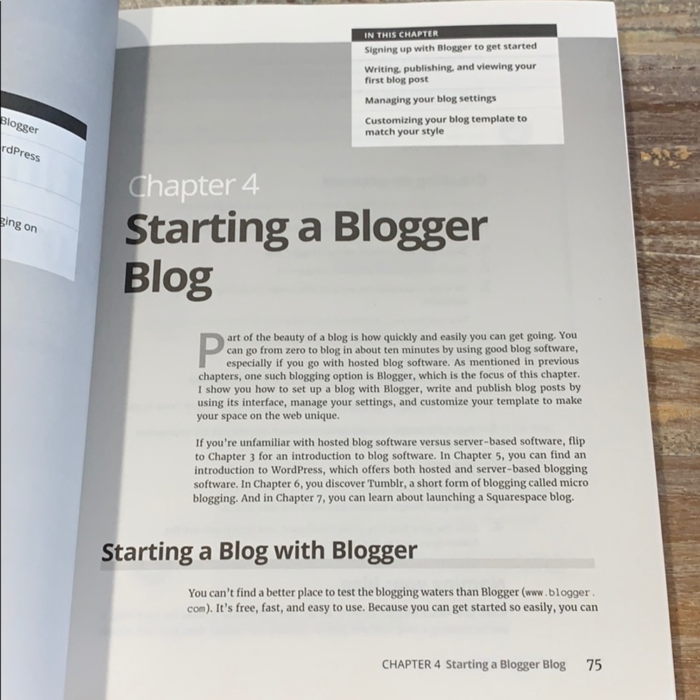 Blogging for dummies Book - Picture 4 of 7